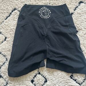 Gymshark Women's Black Fitness Shorts